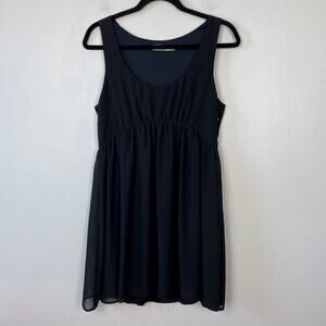 Pins and Needles Empire‎ Waist Dress Black Babydoll Little Black Dress Medium